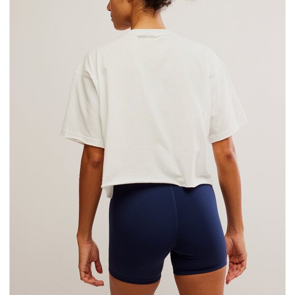 FP MOVEMENT Inspire Buti Logo Tee / Court Logo Ivory Combo - Picture 4 of 9